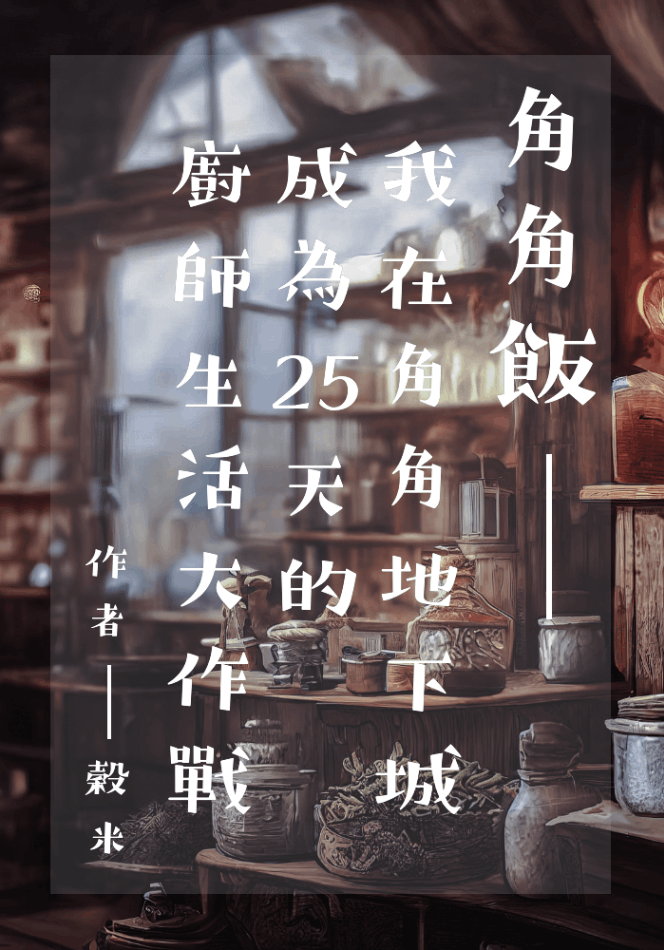 角角飯──我在角角地下城成為25天的廚師生活大作戰《又名：我推的角角作者們》